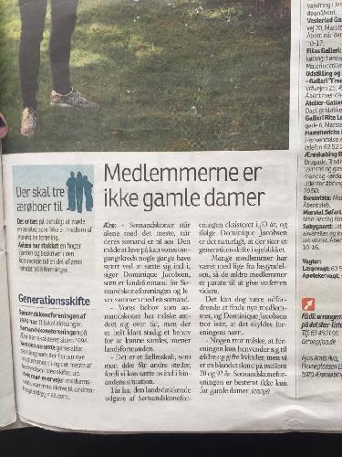 Vores medlemmer er ikke gamle damer